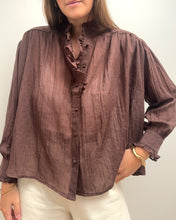 Charger l'image dans la galerie, CHEMISE DOUNIA MARRON