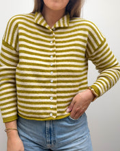 Charger l'image dans la galerie, GILET TINA PISTACHE ET BEIGE