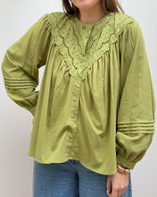 Charger l'image dans la galerie, CHEMISE FLORIE VERT