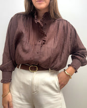 Charger l'image dans la galerie, CHEMISE DOUNIA MARRON