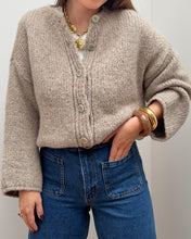 Charger l&#39;image dans la galerie, GILET LENA TAUPE