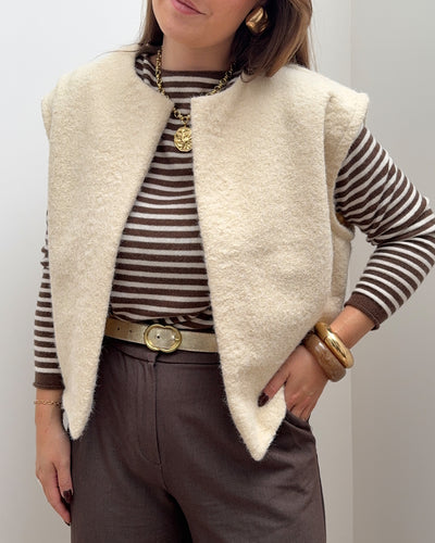 VESTE MAXINE BEIGE
