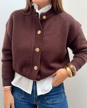 Charger l&#39;image dans la galerie, GILET SONIA MARRON