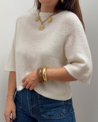 PULL NAHÉE BLANC