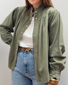 CHEMISE MAÏA KAKI
