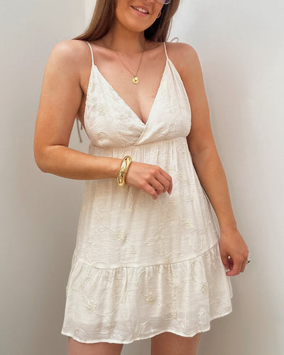 ROBE ISAÉ BEIGE