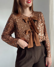 Charger l&#39;image dans la galerie, BLOUSE REGINA MARRON