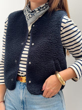 Charger l&#39;image dans la galerie, VESTE ADELINE BLEU MARINE