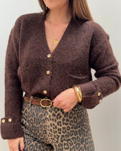 Charger l&#39;image dans la galerie, GILET VICKY MARRON