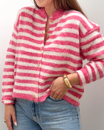 GILET ANGÈLE ROSE