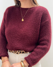 Charger l&#39;image dans la galerie, PULL POEMA BORDEAUX