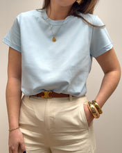 Charger l'image dans la galerie, TEE-SHIRT LEORA BLEU CIEL