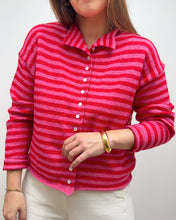 Charger l'image dans la galerie, GILET TINA ROUGE ET ROSE