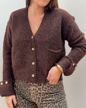 Charger l&#39;image dans la galerie, GILET VICKY MARRON