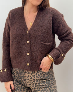 GILET VICKY MARRON