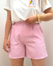 Charger l&#39;image dans la galerie, SHORT VICHY ROSE