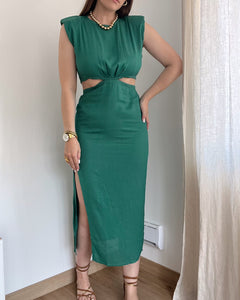 ROBE ALBANE VERTE