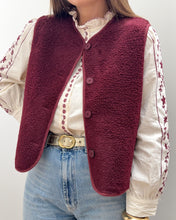 Charger l&#39;image dans la galerie, VESTON ABBY BORDEAUX