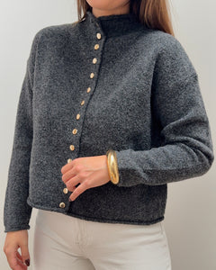 GILET BLOSSOM GRIS