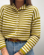 Charger l'image dans la galerie, GILET TINA PISTACHE ET BEIGE