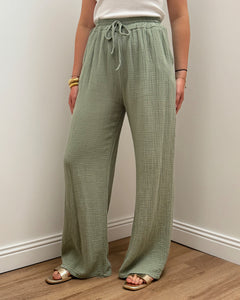 PANTALON AXELLE KAKI