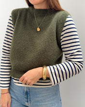 Charger l&#39;image dans la galerie, PULL GAELLE KAKI