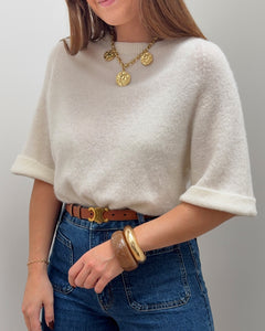 PULL NAHÉE BLANC
