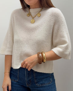 PULL NAHÉE BLANC