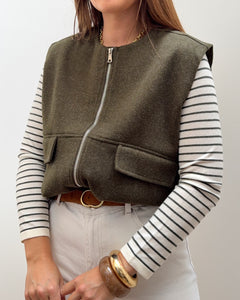 VESTE OLYA KAKI