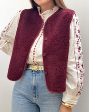 Charger l&#39;image dans la galerie, VESTON ABBY BORDEAUX