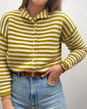 Charger l'image dans la galerie, GILET TINA PISTACHE ET BEIGE