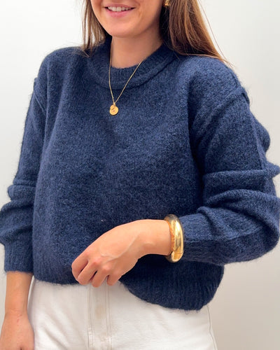 PULL LOUCIA BLEU MARINE