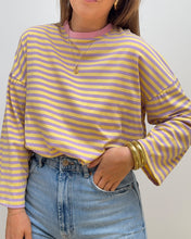 Charger l'image dans la galerie, TEE SHIRT LIZIE JAUNE/LILAS