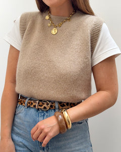 PULL GAËLLE TAUPE