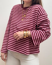Charger l'image dans la galerie, TEE SHIRT LOU BORDEAUX