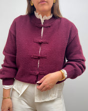 Charger l'image dans la galerie, GILET LUCE BORDEAUX