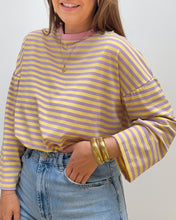 Charger l'image dans la galerie, TEE SHIRT LIZIE JAUNE/LILAS