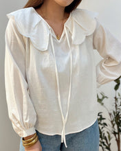 Charger l&#39;image dans la galerie, BLOUSE CHARLINE BLANC