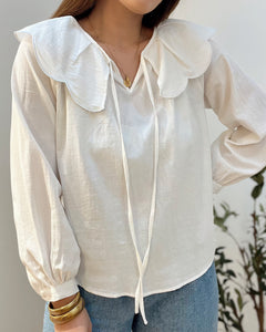 BLOUSE CHARLINE BLANC