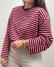Charger l'image dans la galerie, TEE SHIRT LOU BORDEAUX