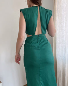 ROBE ALBANE VERTE