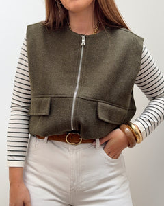 VESTE OLYA KAKI