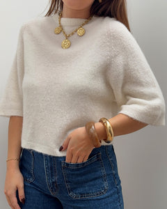 PULL NAHÉE BLANC