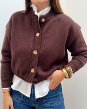 Charger l&#39;image dans la galerie, GILET SONIA MARRON