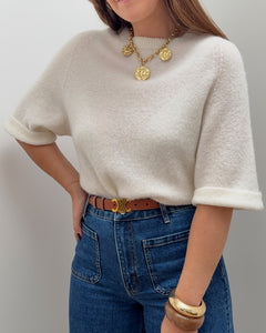PULL NAHÉE BLANC