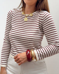 PULL CANDICE BORDEAUX