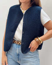 Charger l&#39;image dans la galerie, VESTON ABBY BLEU MARINE