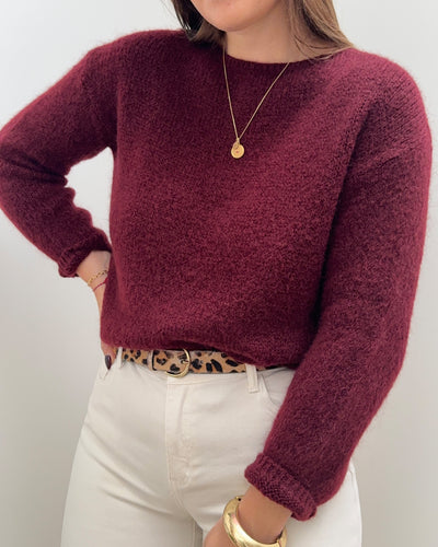 PULL POEMA BORDEAUX
