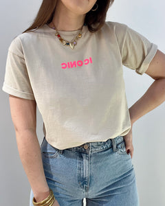 TEE-SHIRT ICONIC BEIGE