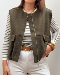 VESTE OLYA KAKI